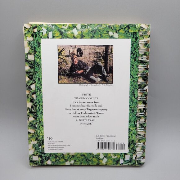 White Trash Cooking By Ernest Matthew Mickler 25th Anniversary Spiral Bound - Picture 3 of 15